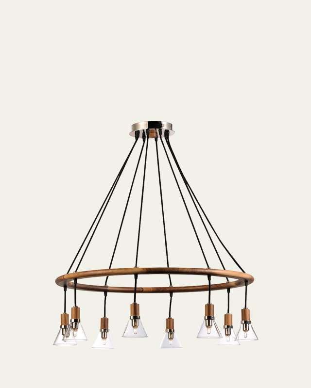 Scan 8-Light Circular Pendant Light